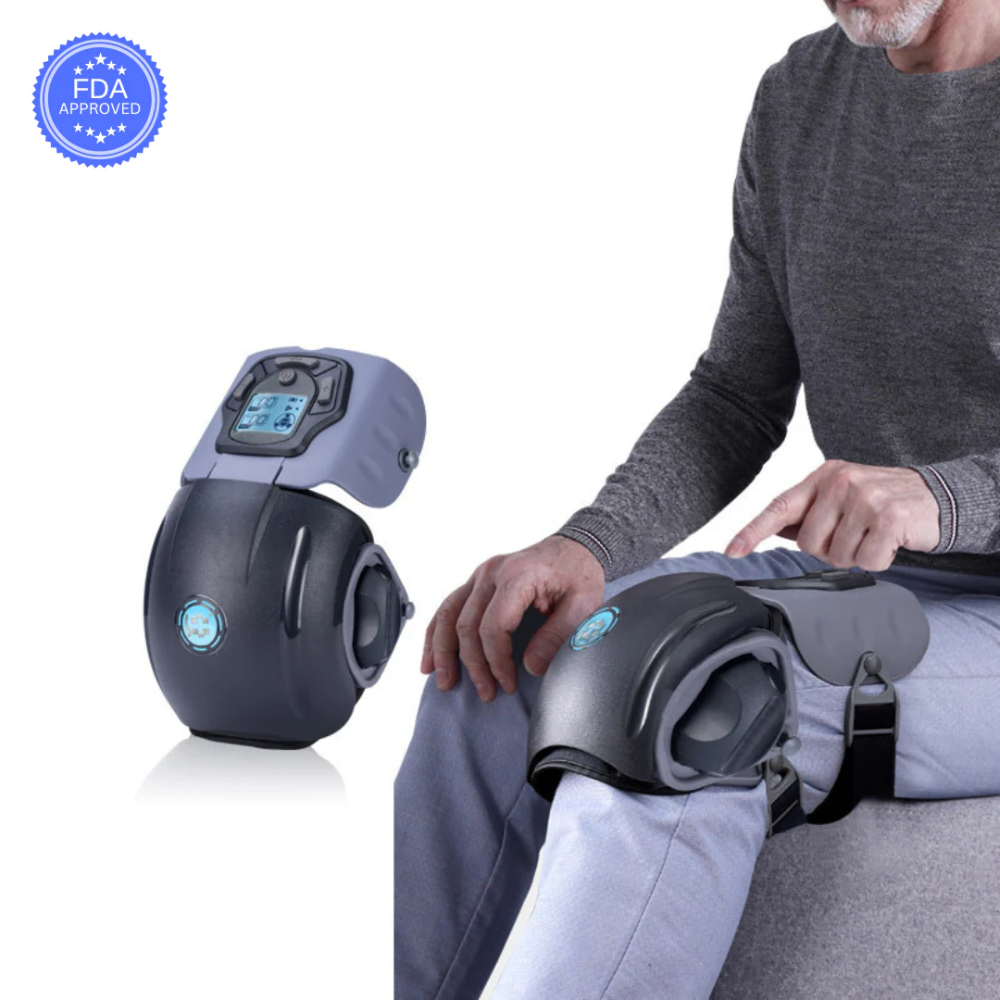 Electric Knee Massager with Heat & Vibration
