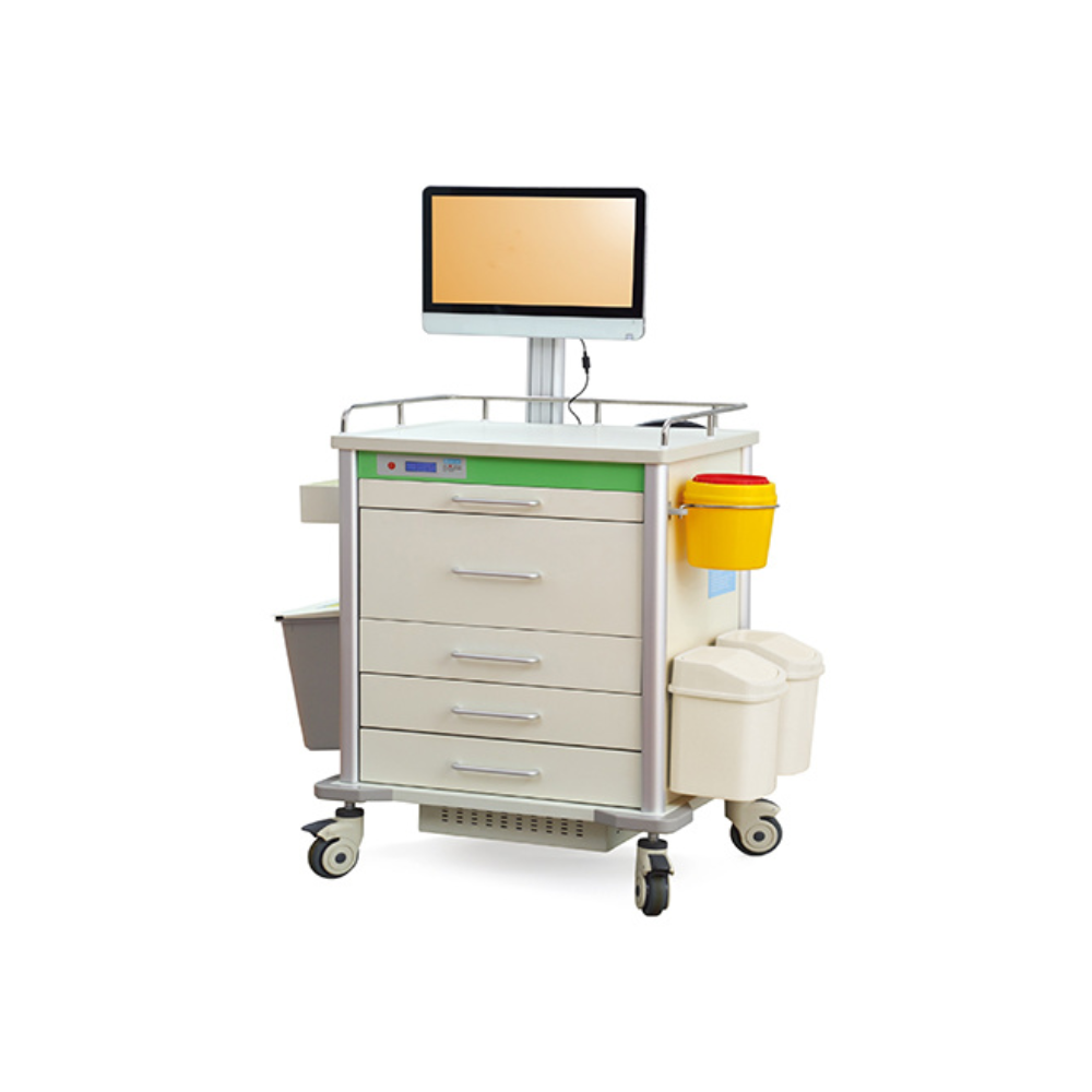 Mobile Hospital Worstation Cart